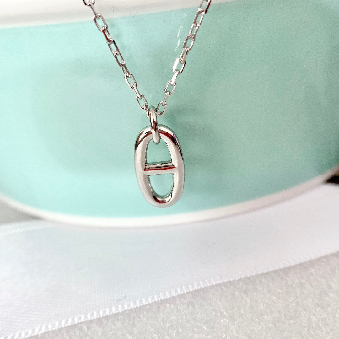 [Cadisa]HM PIG NOSE NECKLACE