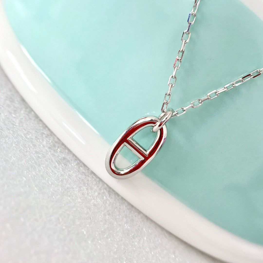 [Cadisa]HM PIG NOSE NECKLACE