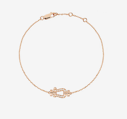 [Cadisa]FORCE 10 FULL DIAMOND BUCKLE CHAIN LINK MINI MODEL