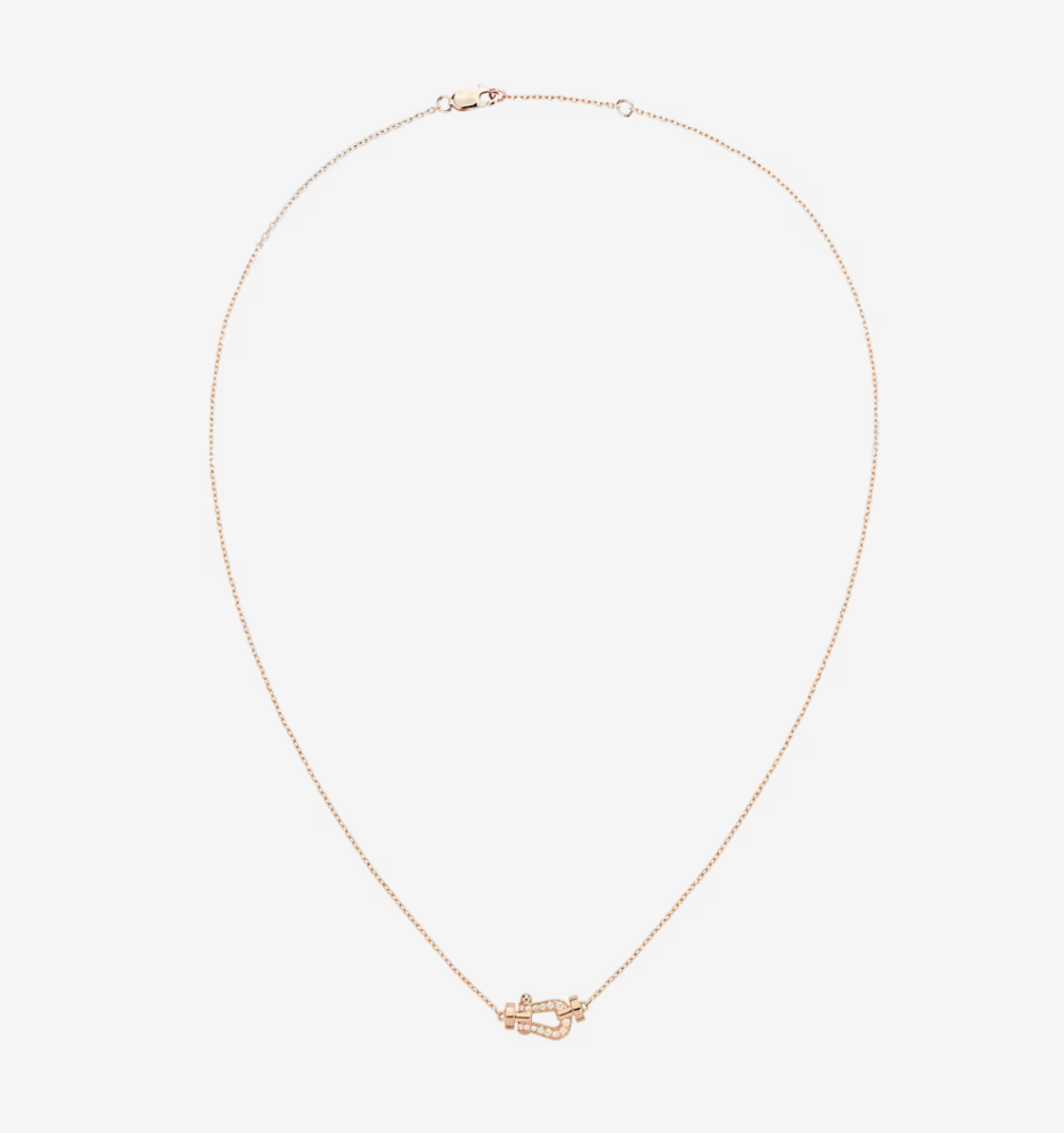 [Cadisa]FORCE 10 DIAMOND PINK GOLD NECKLACE MINI MODEL