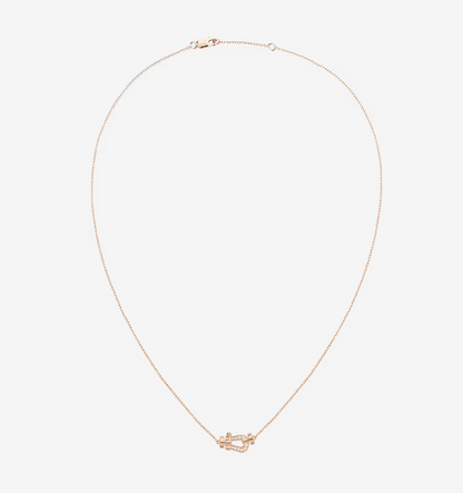 [Cadisa]FORCE 10 DIAMOND PINK GOLD NECKLACE MINI MODEL