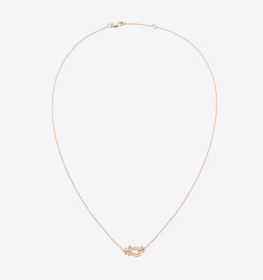 [Cadisa]FORCE 10 DIAMOND PINK GOLD NECKLACE MINI MODEL
