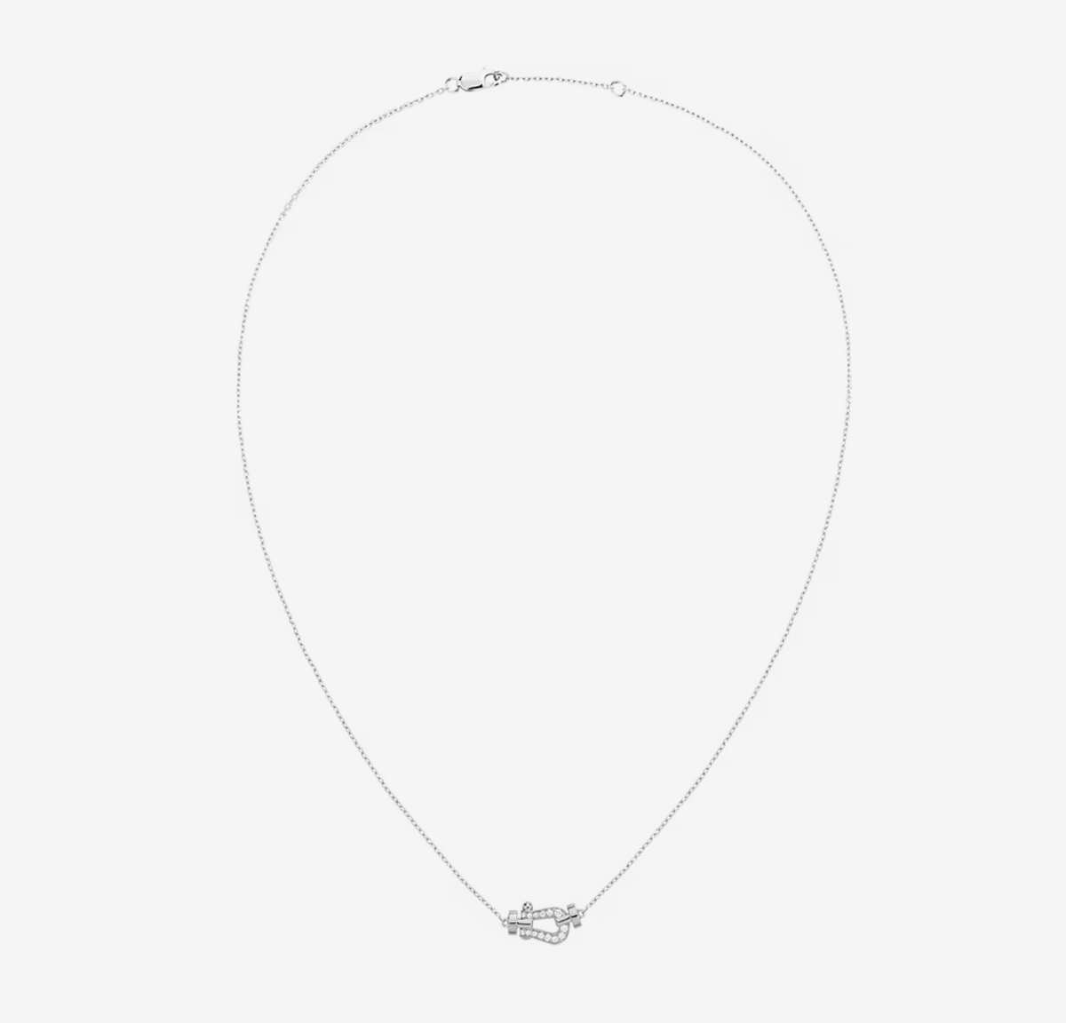 [Cadisa]FORCE 10 DIAMOND SILVER NECKLACE MINI MODEL