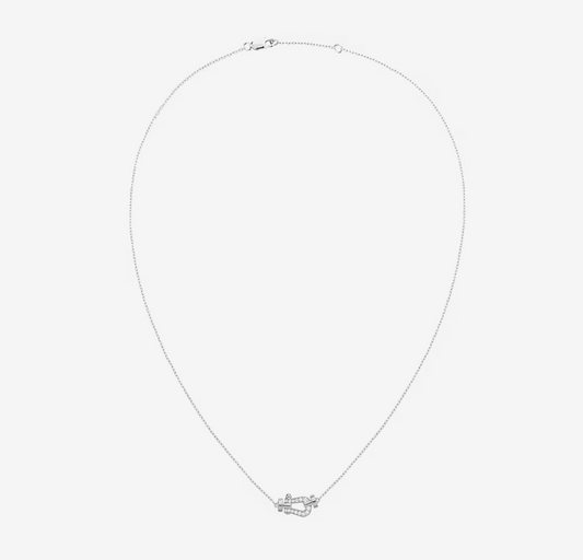 [Cadisa]FORCE 10 DIAMOND SILVER NECKLACE MINI MODEL