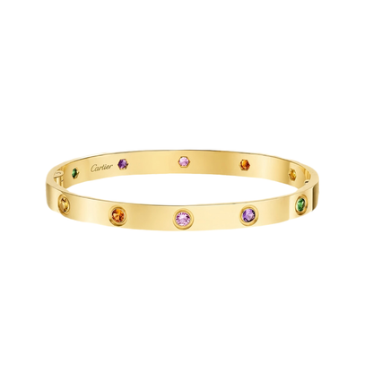 [Cadisa]2026 RAINBOW LOVE BRACELET 6.1MM  10 DIAMONDS