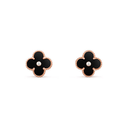 [Cadisa]CLOVER  15MM DIAMOND EARRINGS COLLECTION