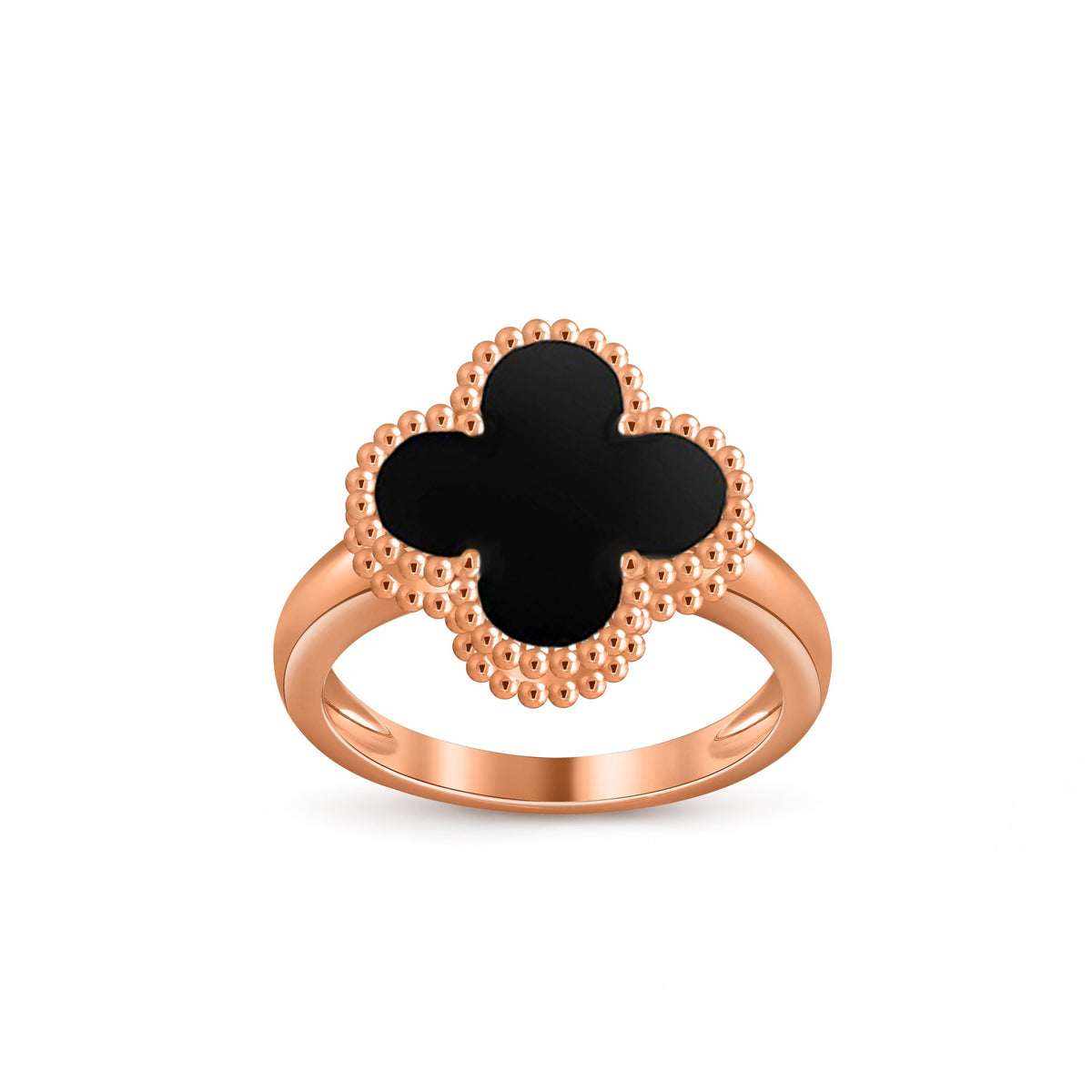 [Cadisa]CLOVER RING ROSE GOLD COLLECTION