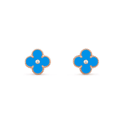 [Cadisa]CLOVER  15MM DIAMOND EARRINGS COLLECTION