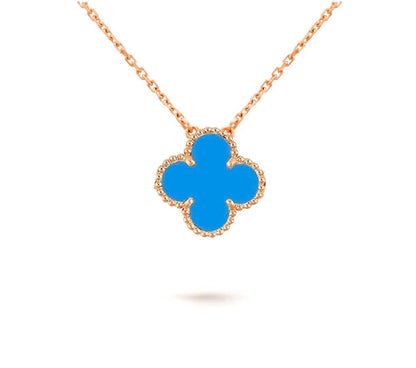 [Cadisa]CLOVER 15MM SINGLE FLOWER NECKLACE COLLECTION