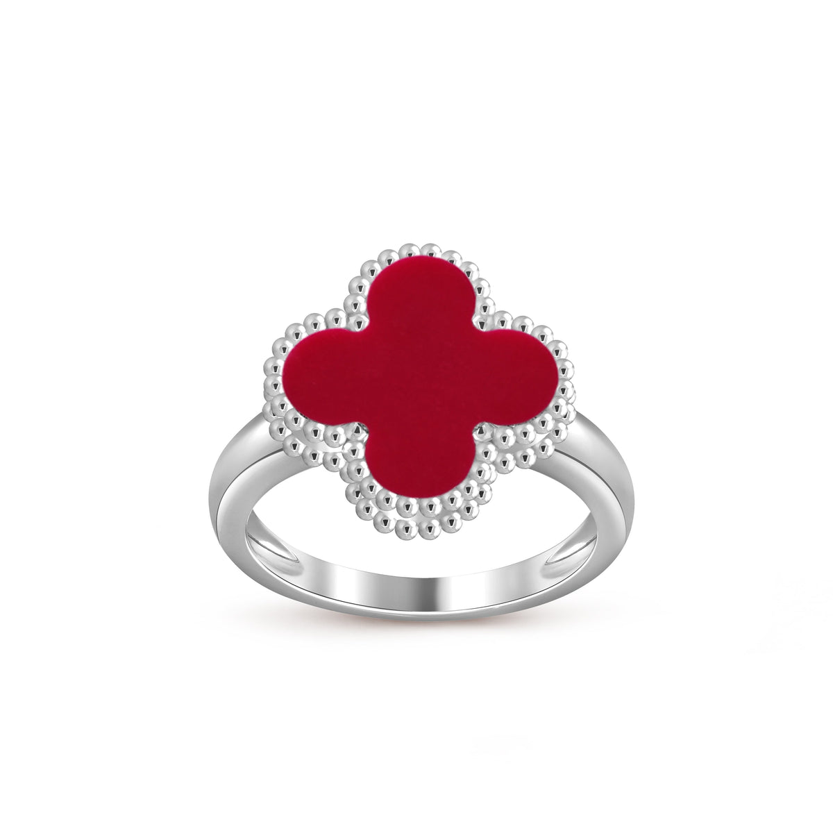 [Cadisa]CLOVER SILVER RING COLLECTION