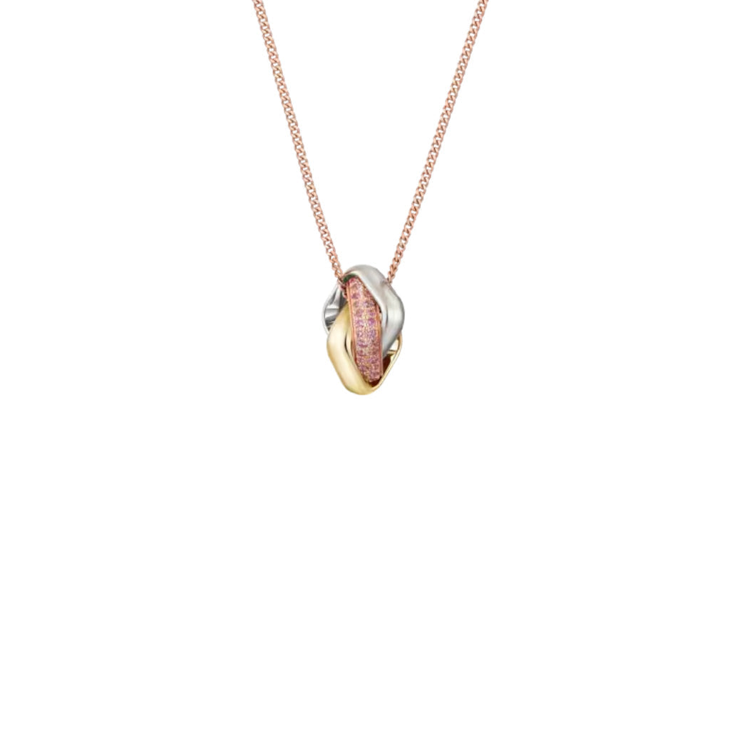 [Cadisa] TRINITY CUSHION NECKLACE COLLECTION