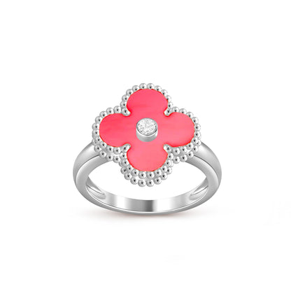 [Cadisa]CLOVER SILVER DIOMND RING COLLECTION