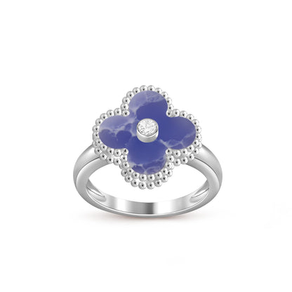 [Cadisa]CLOVER SILVER DIOMND RING COLLECTION