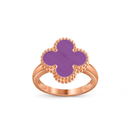 [Cadisa]CLOVER RING ROSE GOLD COLLECTION