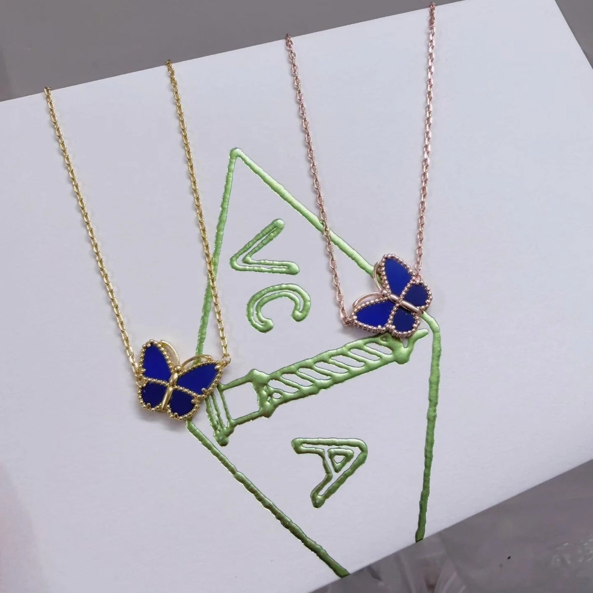 [Cadisa] 2026 NEW LUCKY BUTTERFLY 1 MOTIFS NECKLACE