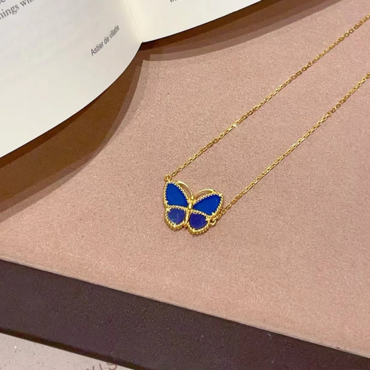 [Cadisa] 2026 NEW LUCKY BUTTERFLY 1 MOTIFS NECKLACE