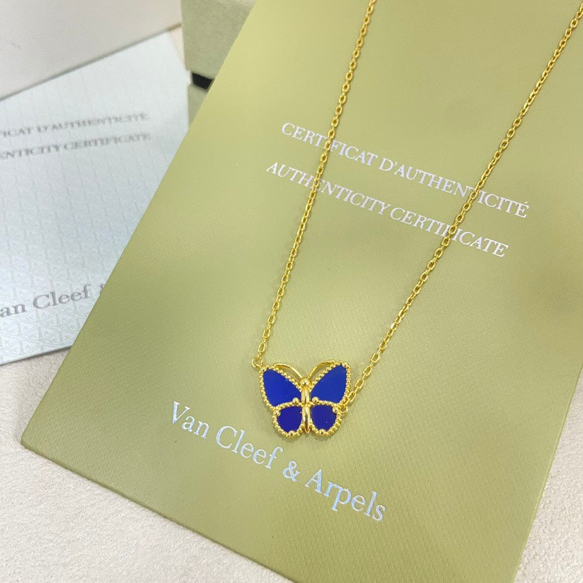 [Cadisa] 2026 NEW LUCKY BUTTERFLY 1 MOTIFS NECKLACE