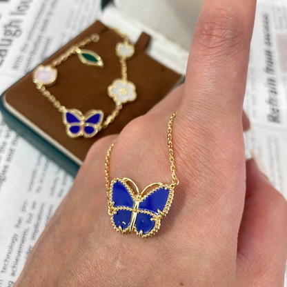[Cadisa] 2026 NEW LUCKY BUTTERFLY 1 MOTIFS NECKLACE