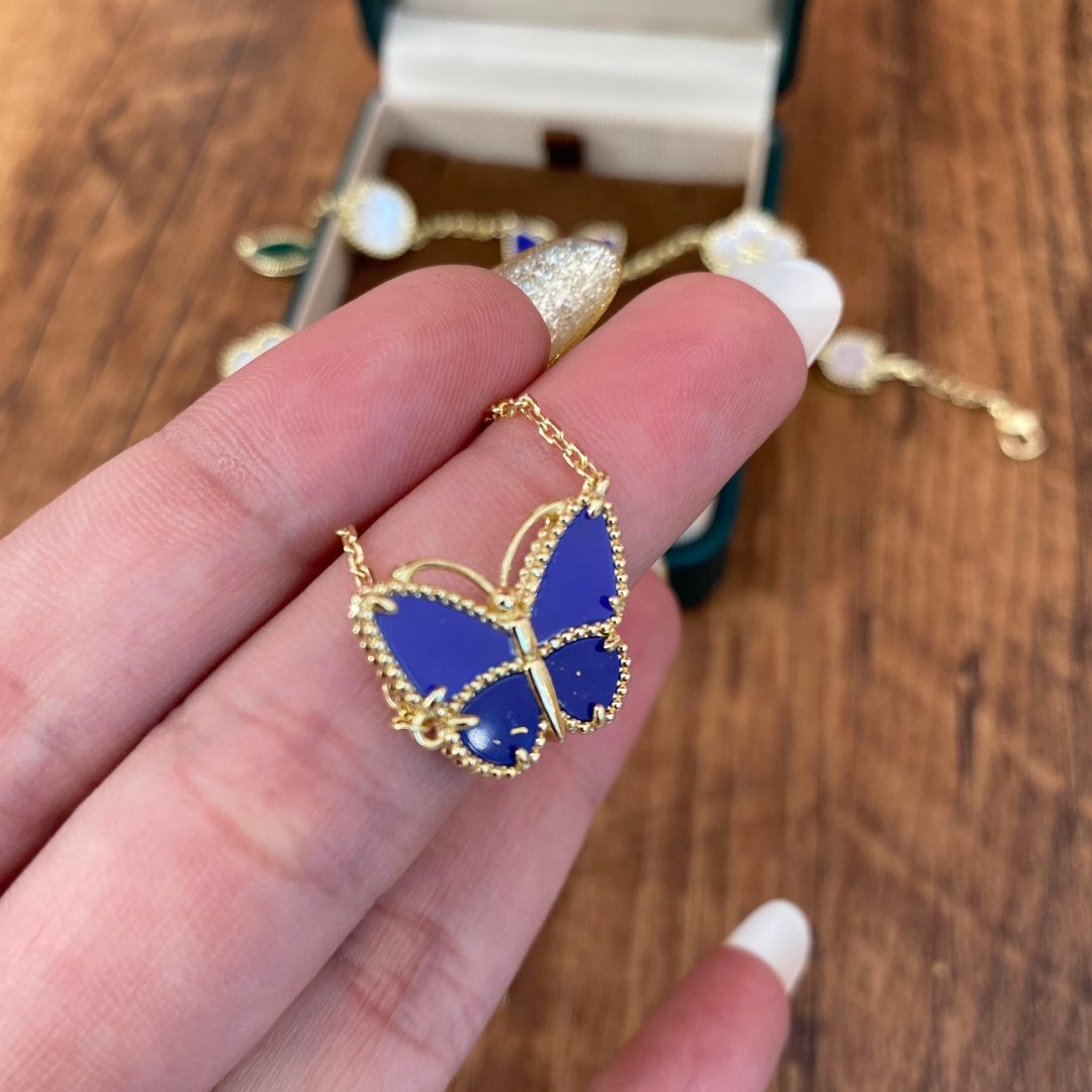 [Cadisa] 2026 NEW LUCKY BUTTERFLY 1 MOTIFS NECKLACE