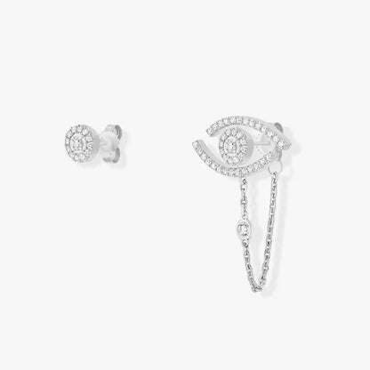 [Cadisa]Lucky Eye Diamond Earrings