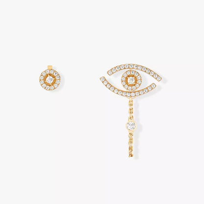 [Cadisa]Lucky Eye Diamond Earrings