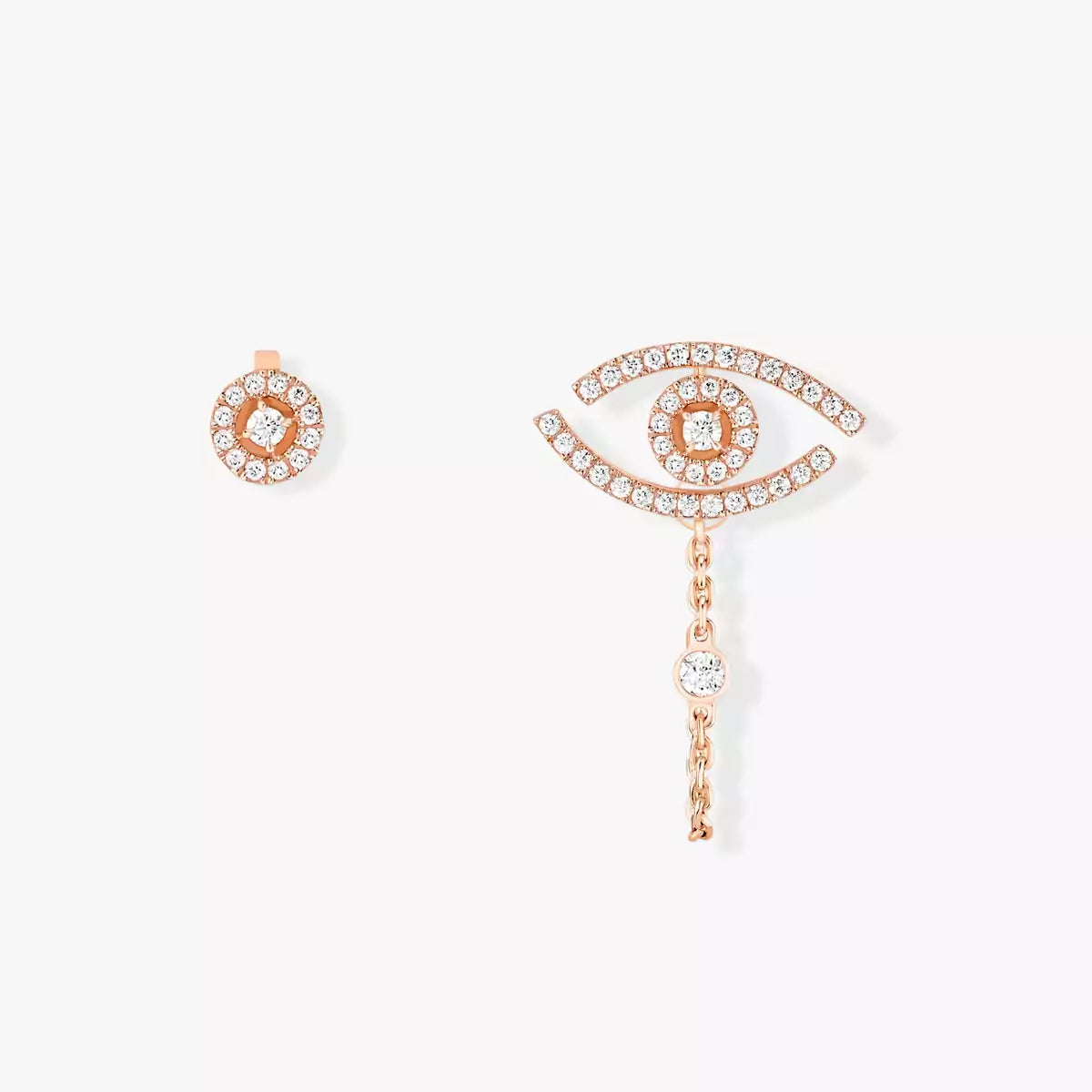 [Cadisa]Lucky Eye Diamond Earrings