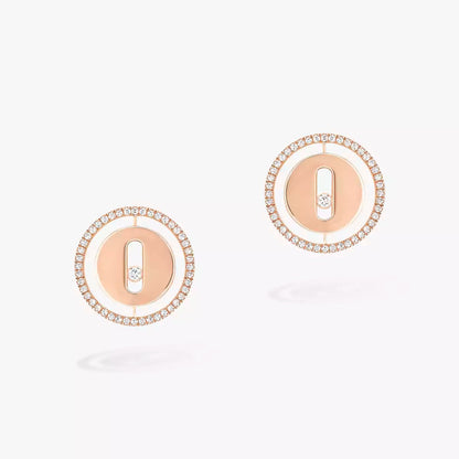 [Cadisa]Lucky Move Diamond Earrings