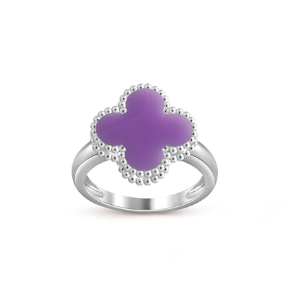 [Cadisa]CLOVER SILVER RING COLLECTION