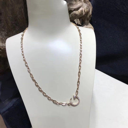 [Cadisa] JUSTE NECKLACE FULL DIAMONDS