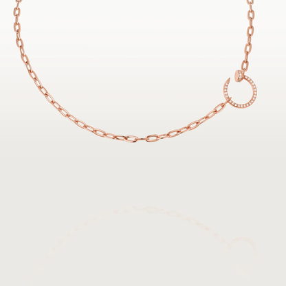 [Cadisa] JUSTE NECKLACE FULL DIAMONDS