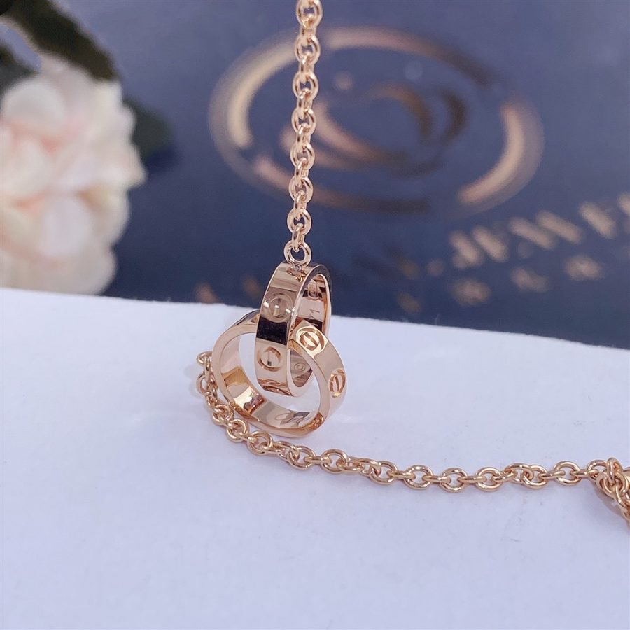 [Cadisa] LOVE BRACELET DOUBLE RING