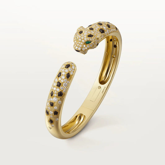 [Cadisa] PANTHERE BIG BRACELET DIAMONDS