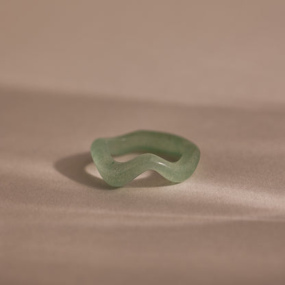 Jade Wave Ring