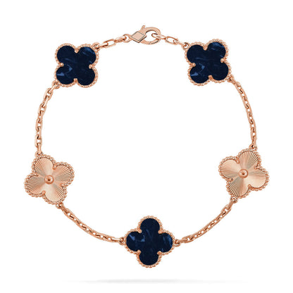 [Cadisa]CLOVER 5 MOTIF PIETERSITE BRACELET COLLECTION