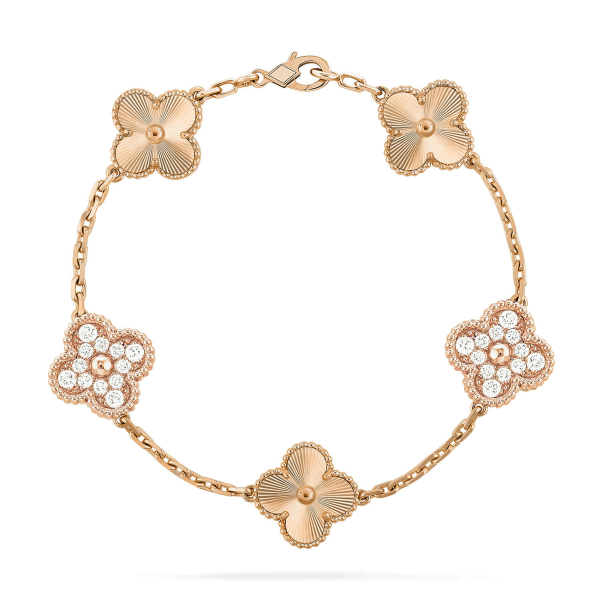 [Cadisa] CLOVER 5 MOTIF LASER BRACELET COLLECTION
