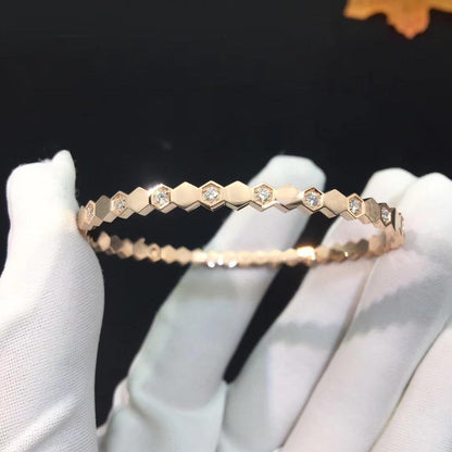 [Cadisa]BEE LOVE SILVER DIAMOND BRACELET