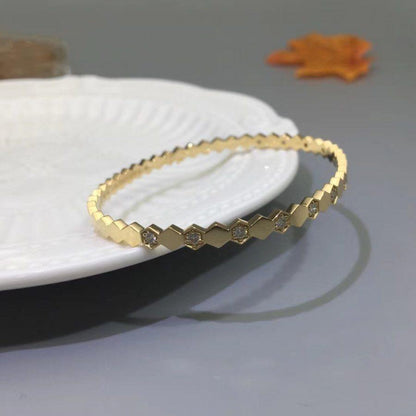[Cadisa]BEE LOVE GOLD DIAMOND BRACELET