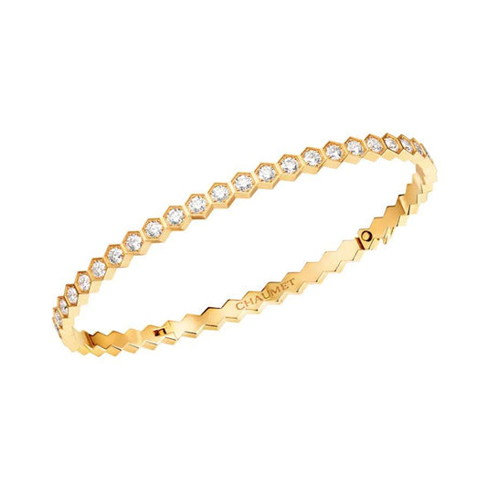 [Cadisa]BEE LOVE GOLD BRACELET FULL DIAMOND