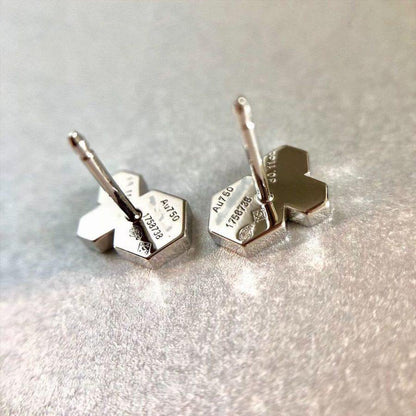[Cadisa]BEE LOVE SILVER DIAMOND EARRINGS