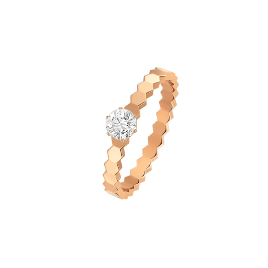 [Cadisa]BEE LOVE RING PINK GOLD 1 DIAMOND