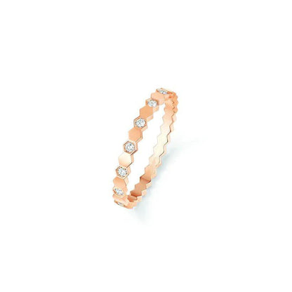 [Cadisa]BEE LOVE RING PINK GOLD DIAMOND