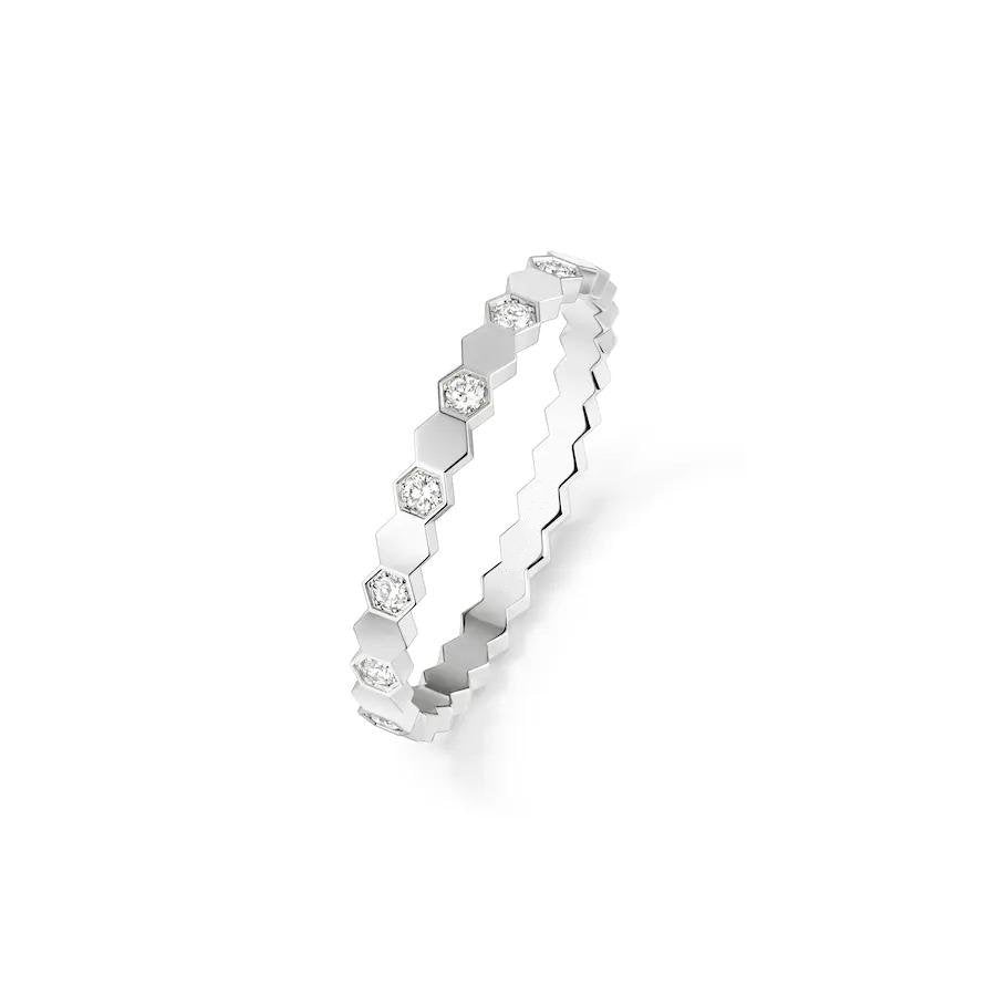 [Cadisa]BEE LOVE RING SILVER DIAMOND