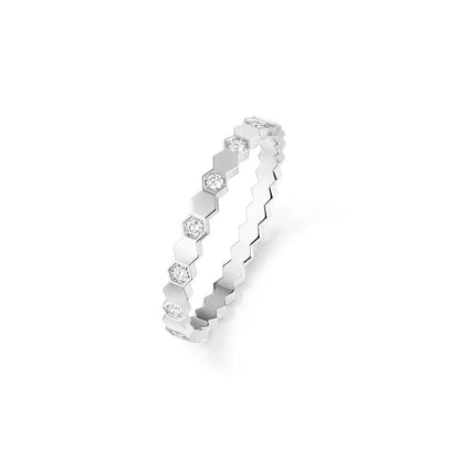 [Cadisa]BEE LOVE RING SILVER DIAMOND