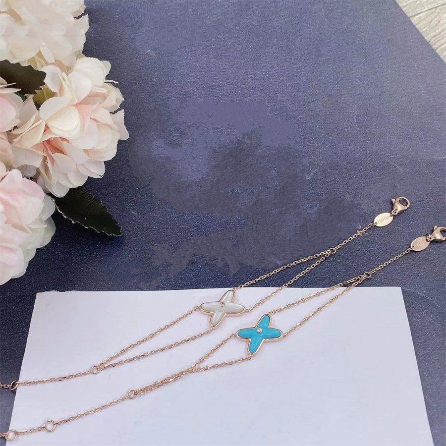 [Cadisa]JEUX BRACELET TURQUOISE PINK GOLD 1 DIAMOND