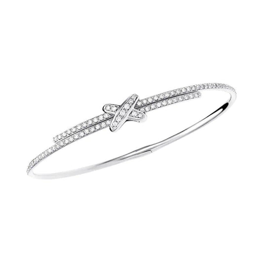 [Cadisa]JEUX DE BRACELET DIAMONDS SILVER