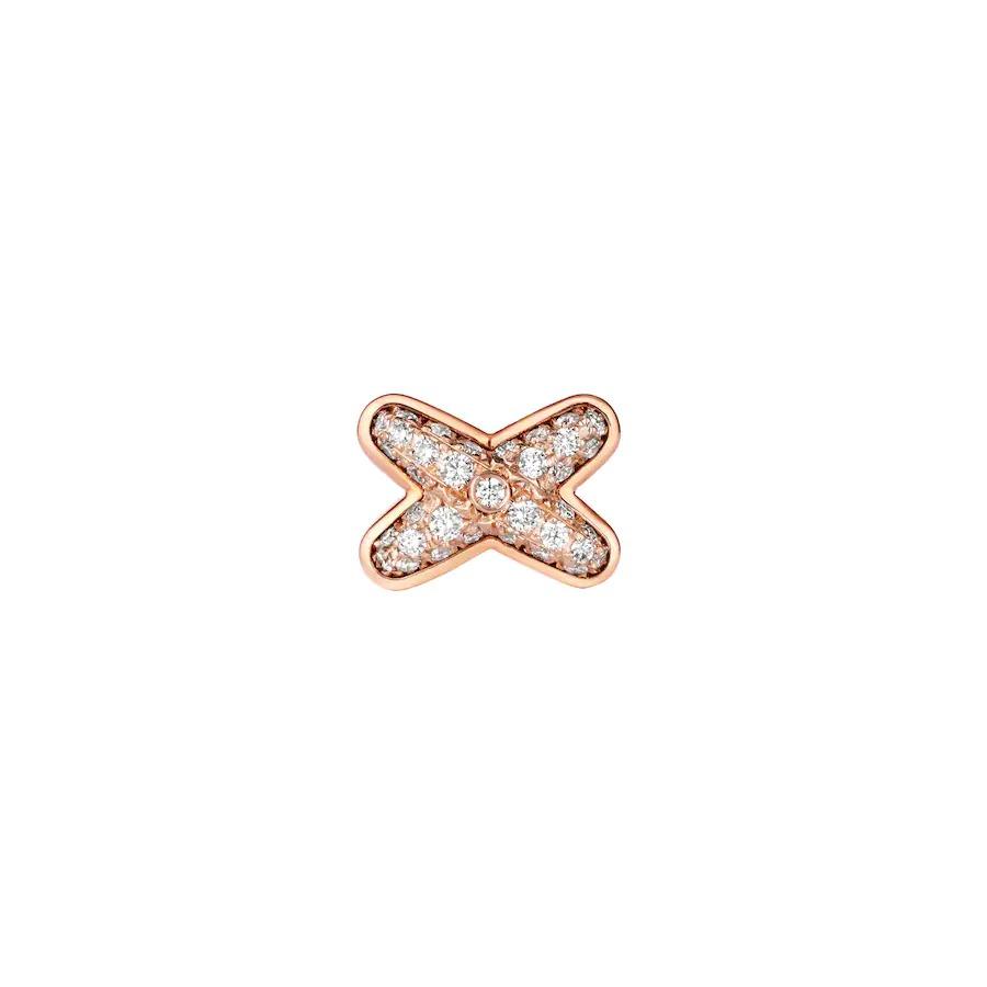 [Cadisa]JEUX DE PINK GOLD DIAMOND EARRINGS