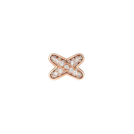 [Cadisa]JEUX DE PINK GOLD DIAMOND EARRINGS