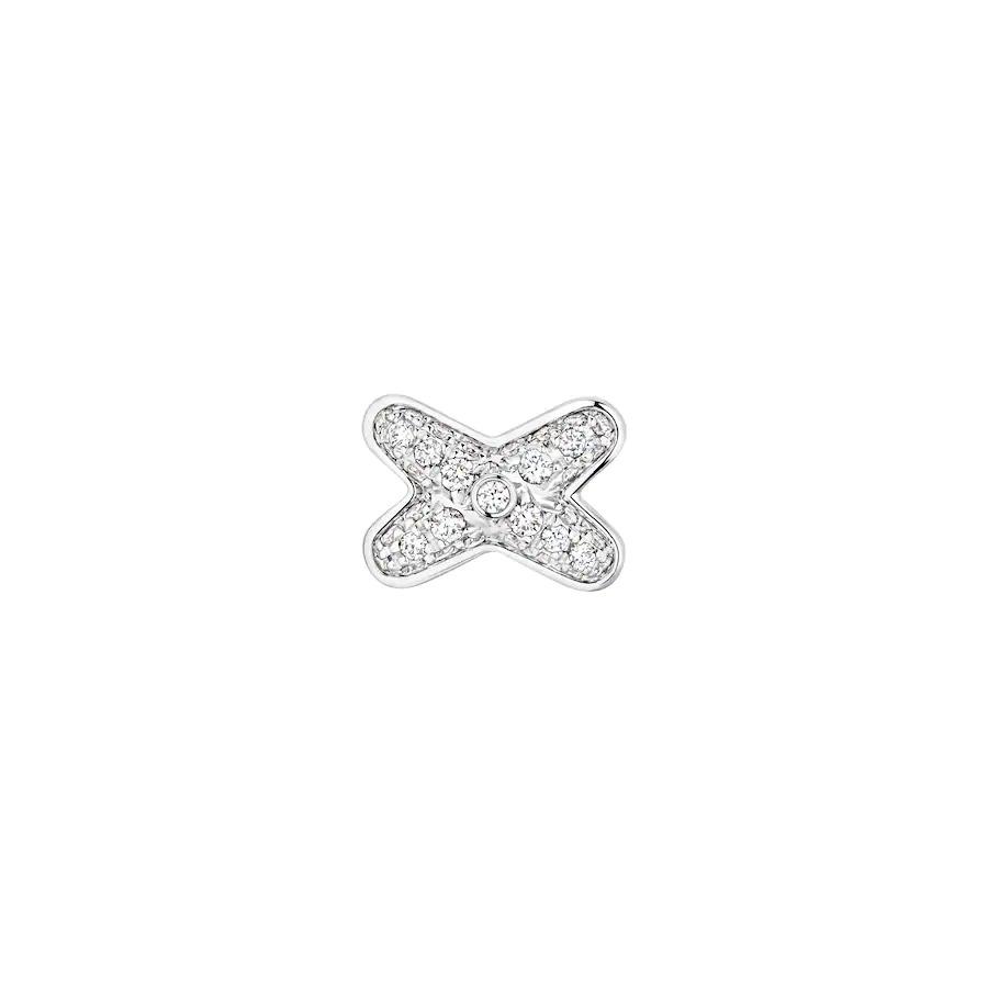 [Cadisa]JEUX DE SILVER DIAMOND EARRINGS