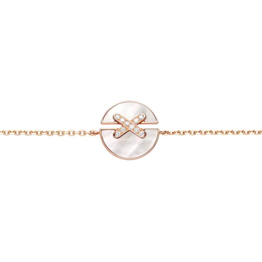 [Cadisa]JEUX DE BRACELET MOP PINK GOLD DIAMONDS