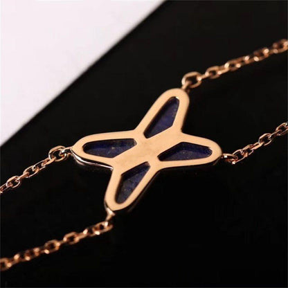 [Cadisa]Hollow Design Four-Leaf Clover Flower Shape Ring